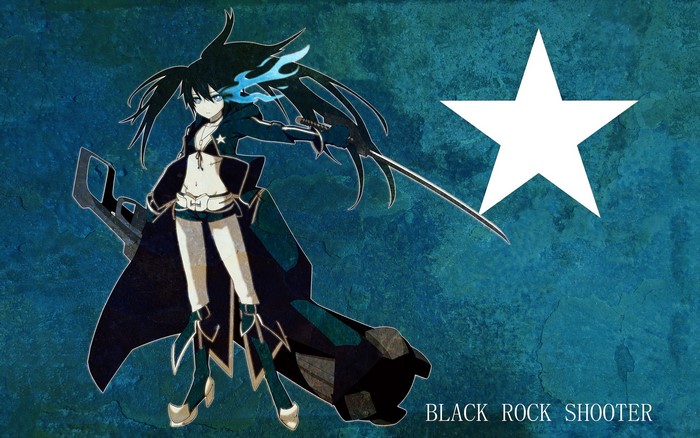 Black Rock Shooter from Black Rock Shooter