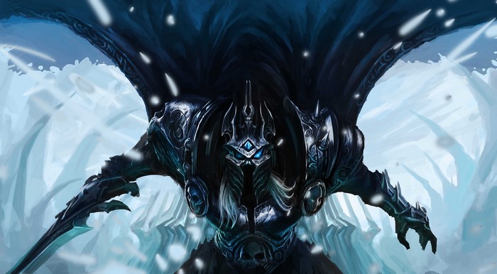 Lich King Arthas Menethil from World of Warcraft