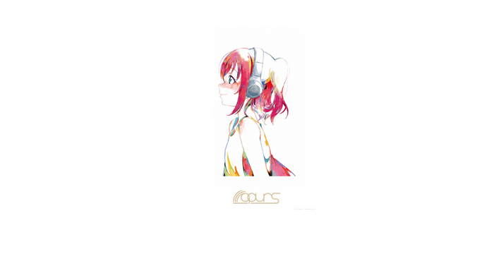 Anime girl with headphones, Love Live! Sunshine