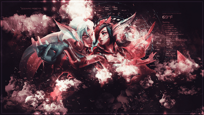 4K League of Legends Characters