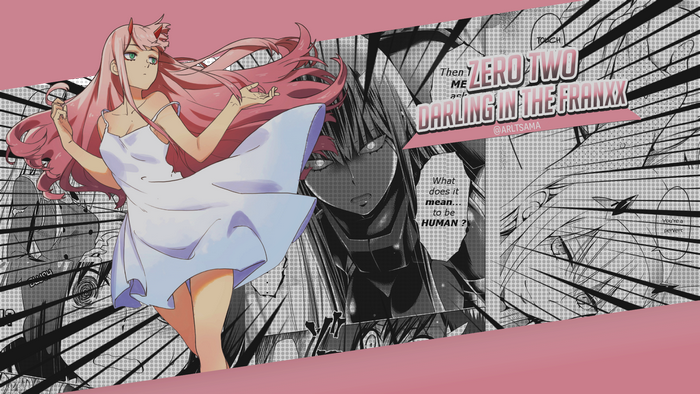 Zero Two from Darling in the FranXX