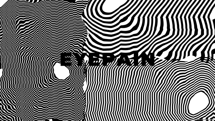 Glitch art abstract EYEPΑΙΝ