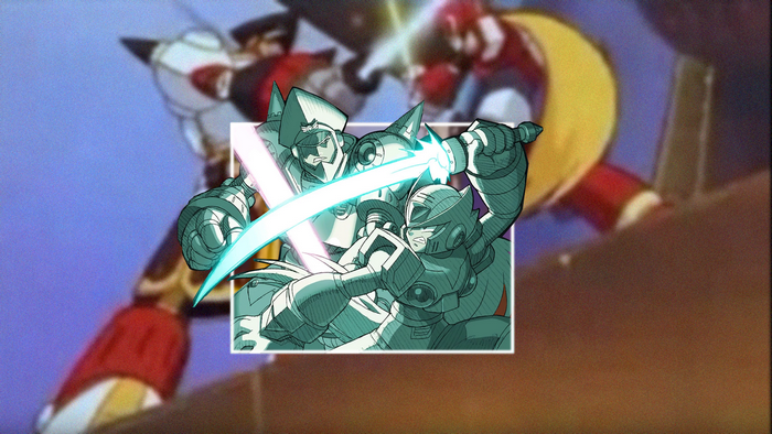 Zero and Sigma from Mega Man X clashing swords