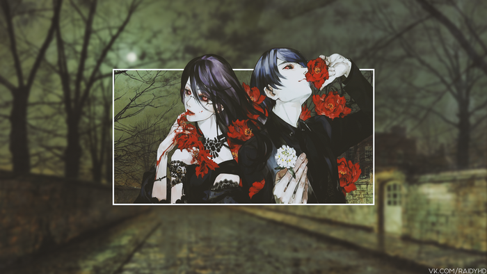 4K Anime Girls and Boys from Tokyo Ghoul