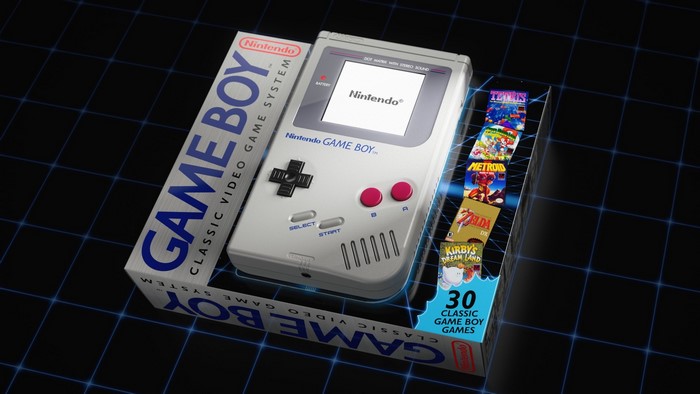 Nintendo Game Boy Classic Video Game System with Games