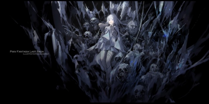 Pixiv Fantasia Last Saga illustration by swd3e2