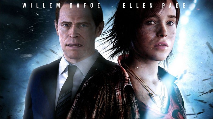 Beyond Two Souls Willem Dafoe and Ellen Page