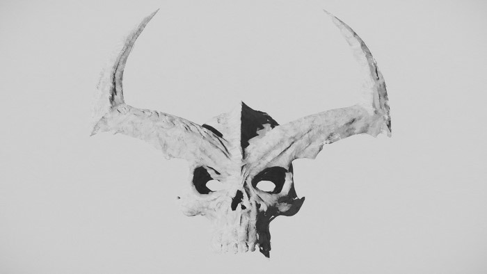 4K Digital Painting of Surtur Skull from Marvel