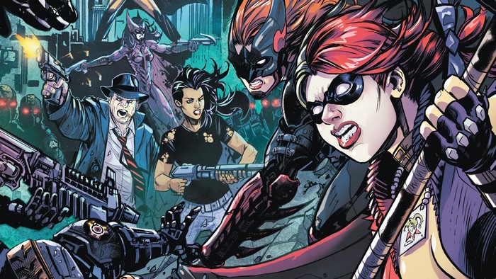 Huntress, Batwoman, and Batgirl in DC Universe