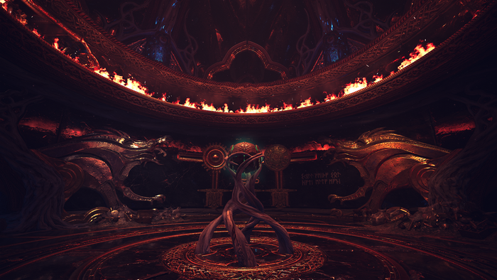 God of War (2018) - Mystical Chamber with Tree