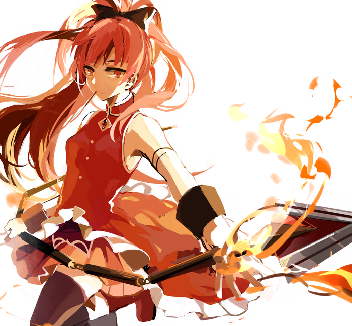 Kyoko Sakura from Mahou Shoujo Madoka Magica