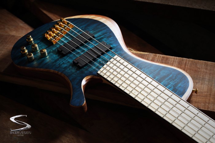 4K Skervesen Prometheus 6-string multiscale bass guitar