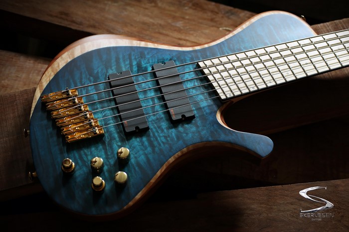 Skervesen Prometheus 6-string multiscale bass guitar