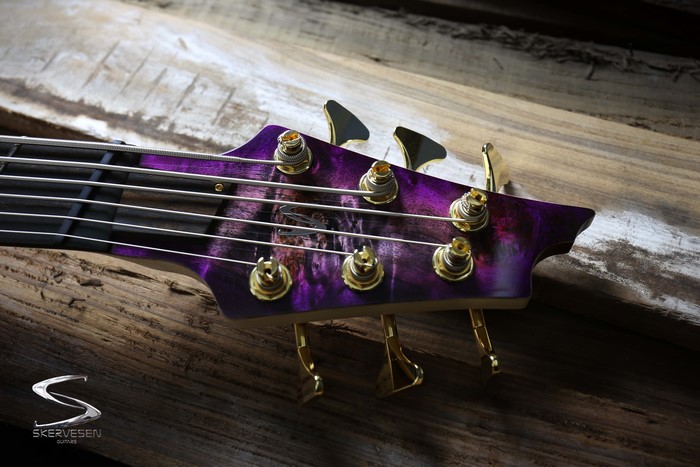 4K Skervesen Prometheus 6-string Fanned Fret Bass Guitar