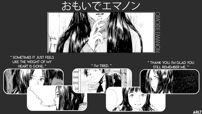 Omoide Emanon Manga Collage