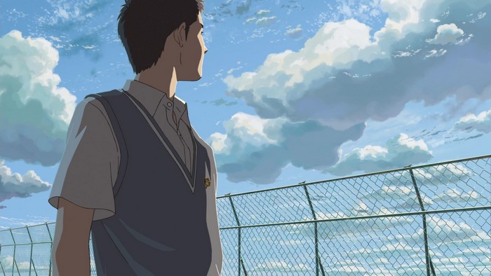 Anime boy from The Garden of Words