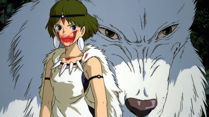 San and Moro from Princess Mononoke