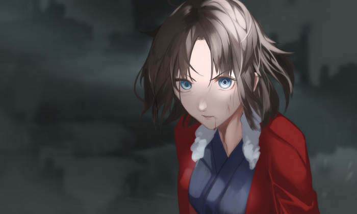 Ryougi Shiki from Kara no Kyoukai