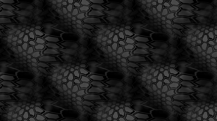 Monochrome hexagonal camouflage texture