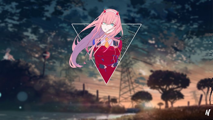 Zero Two from Darling in the FranXX