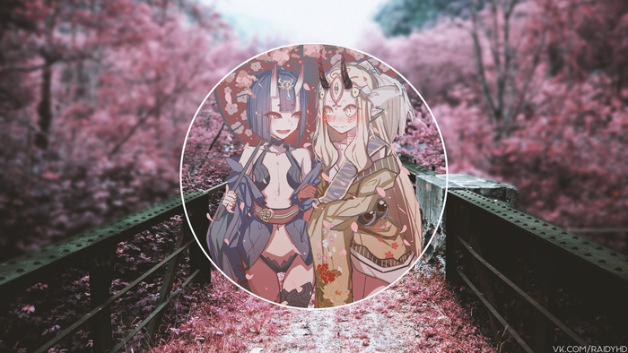 Shuten Douji and Ibaraki Douji from Fate/Grand Order