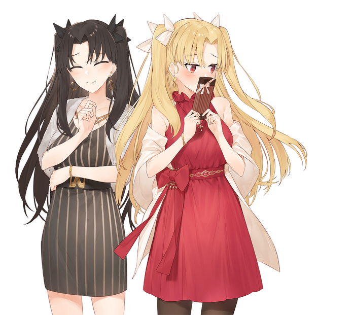 Ishtar and Ereshkigal from Fate/Grand Order
