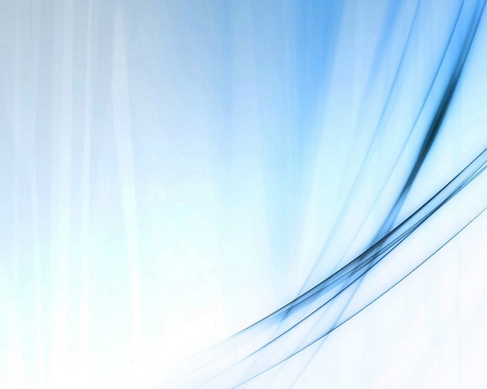 Abstract blue and white flowing shapes