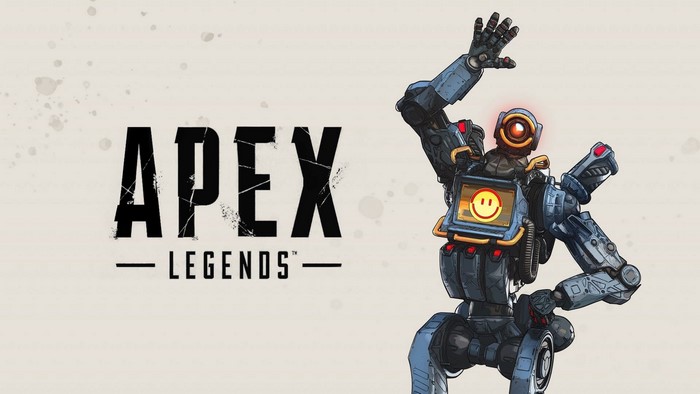 Apex Legends logo with Pathfinder robot
