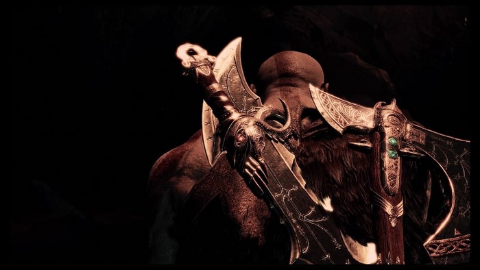 Kratos from God of War with Leviathan Axe