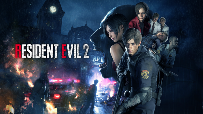 Resident Evil 2 Game Art