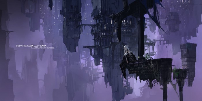 Pixiv Fantasia Last Saga illustration by swd3e2