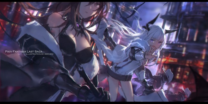 Pixiv Fantasia Last Saga illustration by SWD3E2