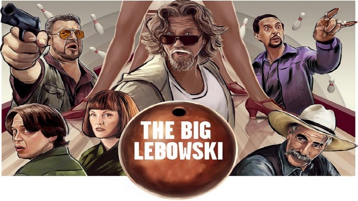 The Big Lebowski movie characters poster
