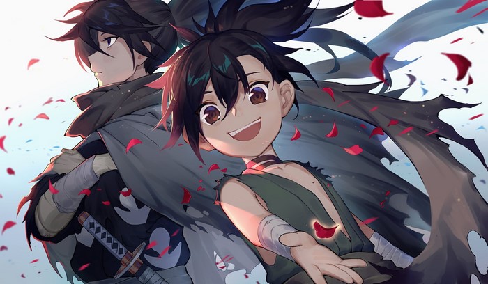 Dororo and Hyakkimaru from Dororo