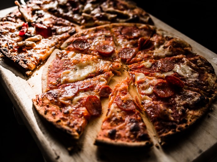 4K Pepperoni Pizza Slices