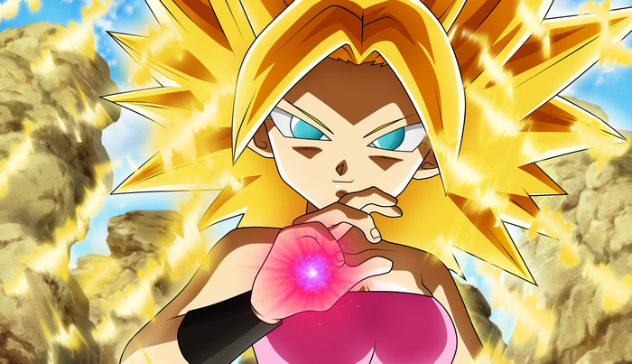 Super Saiyan Caulifla from Dragon Ball Super