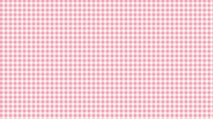 Pink and white gingham pattern