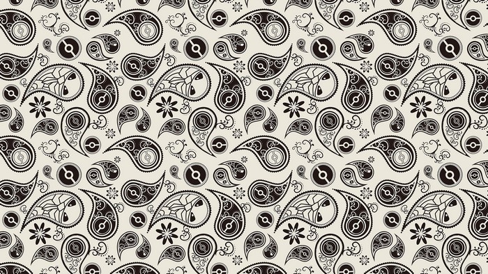 Pokémon Paisley Pattern