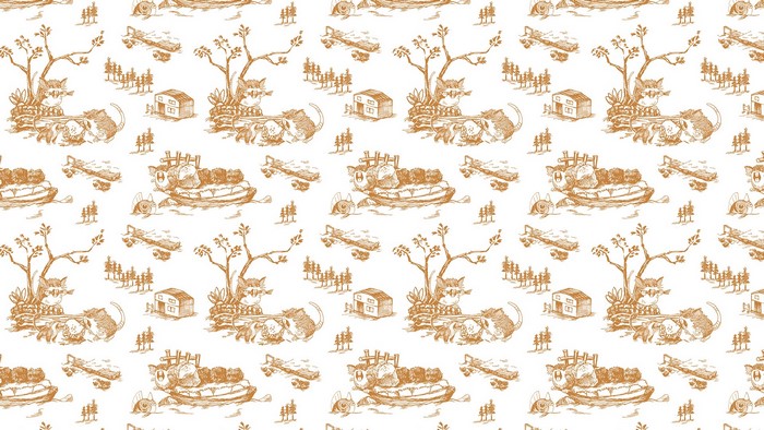 Pokémon pattern with Pikachu and friends