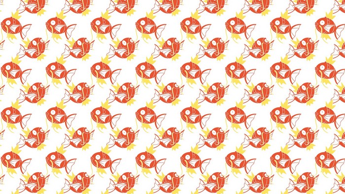 Magikarp Pokémon pattern