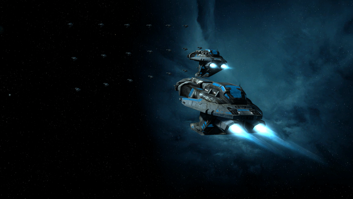 Sins of a Solar Empire fleet in space
