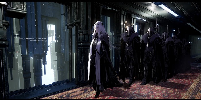 Pixiv Fantasia Last Saga illustration