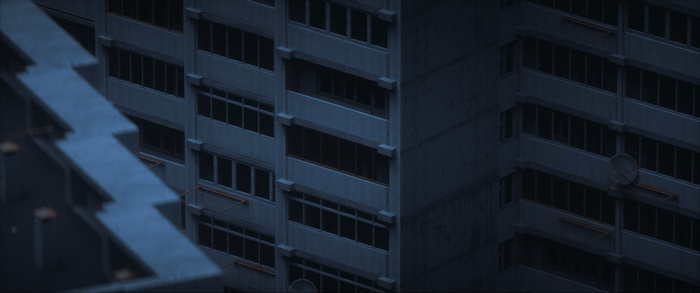 Render of a depressing Soviet-style building