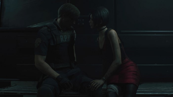 Leon S. Kennedy and Ada Wong from Resident Evil 2 Remake