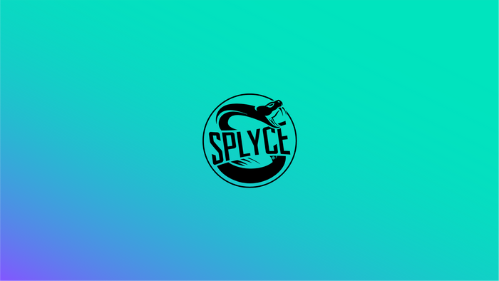 Splyce logo with snake and S