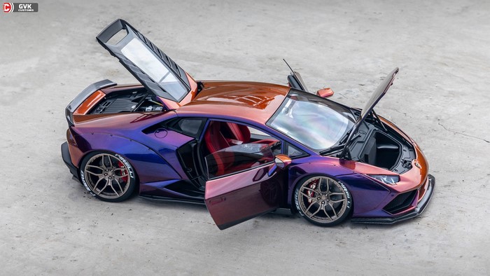 4K Lamborghini Huracan Liberty Walk LB Works