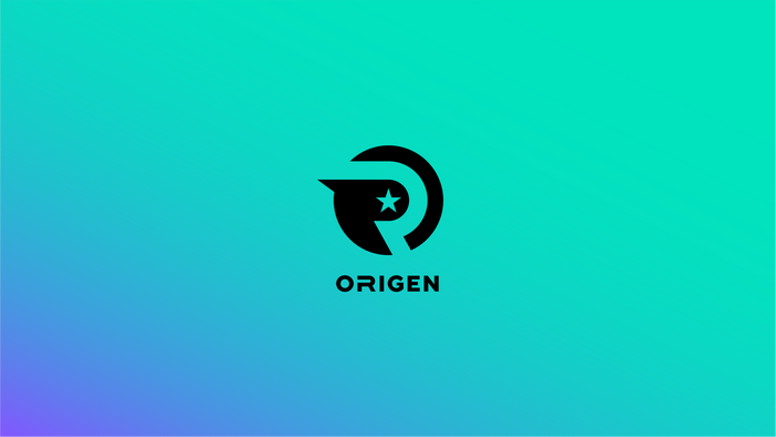 ORIGEN logo with star and circle