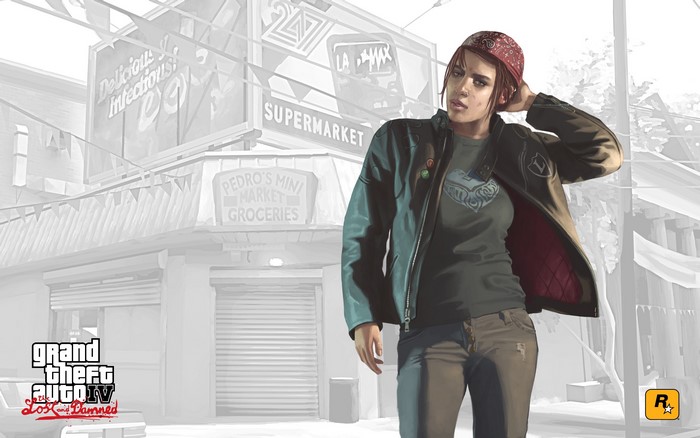 Ashley from Grand Theft Auto IV: The Lost and Damned