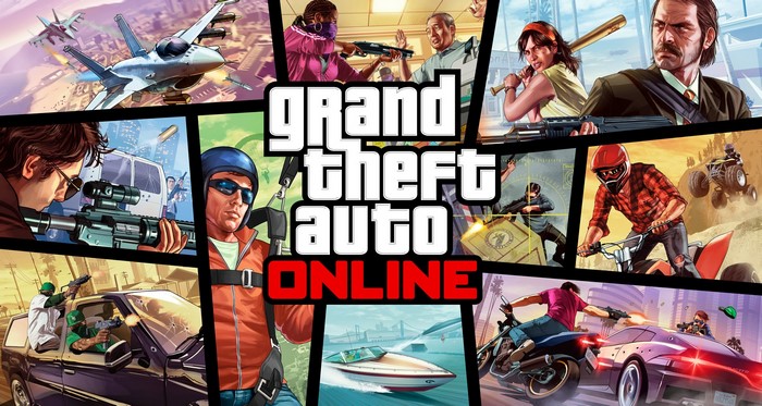Grand Theft Auto Online Video Game Art