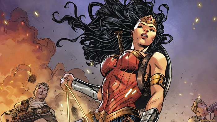 Wonder Woman in a War Zone
